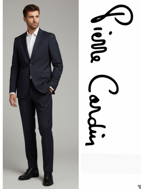 Pierre Cardin Other - Pierre Cardin Men's Dark Navy Two-Piece Suit